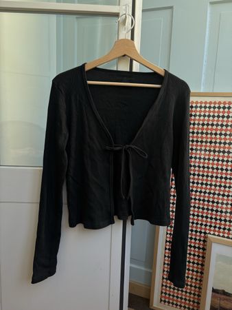 Brandy Melville Top/Cardigan One Size Schwarz