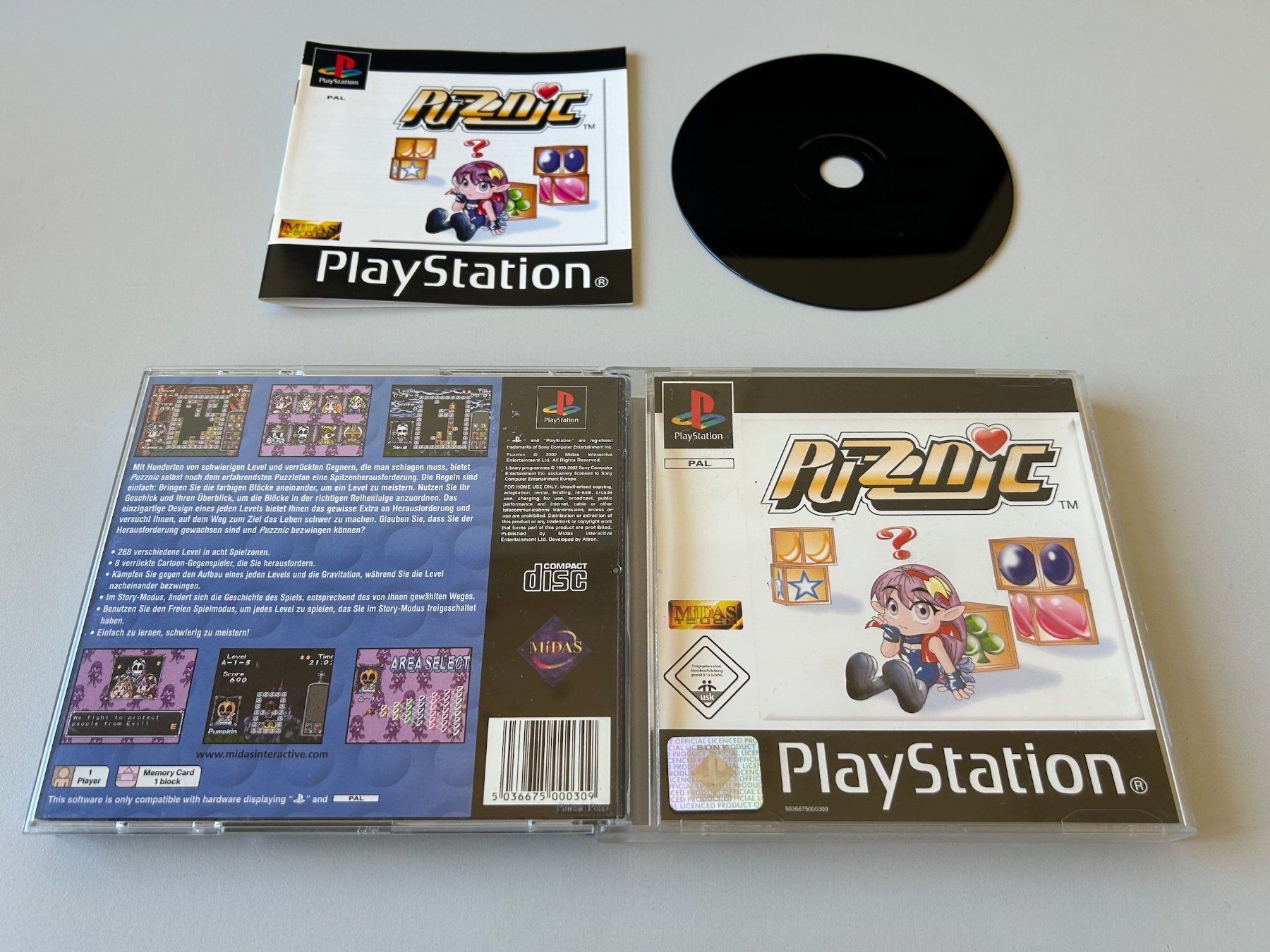 Sony Giochi: Puzznic [Sony PlayStation] – Usato da Bitsch venduto da Melando 3