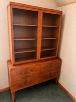 Vitrine Glas Holz