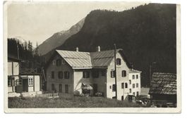 Pontresina (GR) Pension Hauser - echte Foto-AK - 1930