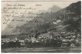 Ansichtskarte 'Gruss aus Malans'