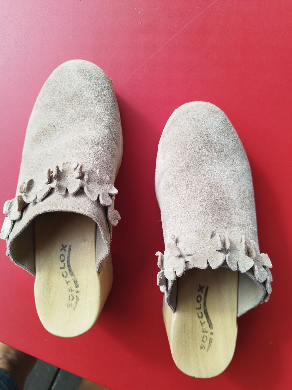 Softclox Scarpe da donna: Softclox Holzclogs Blumen Grösse 37 Sommer Frühling – Usato da Luterbach venduto da Liveyourdream 2