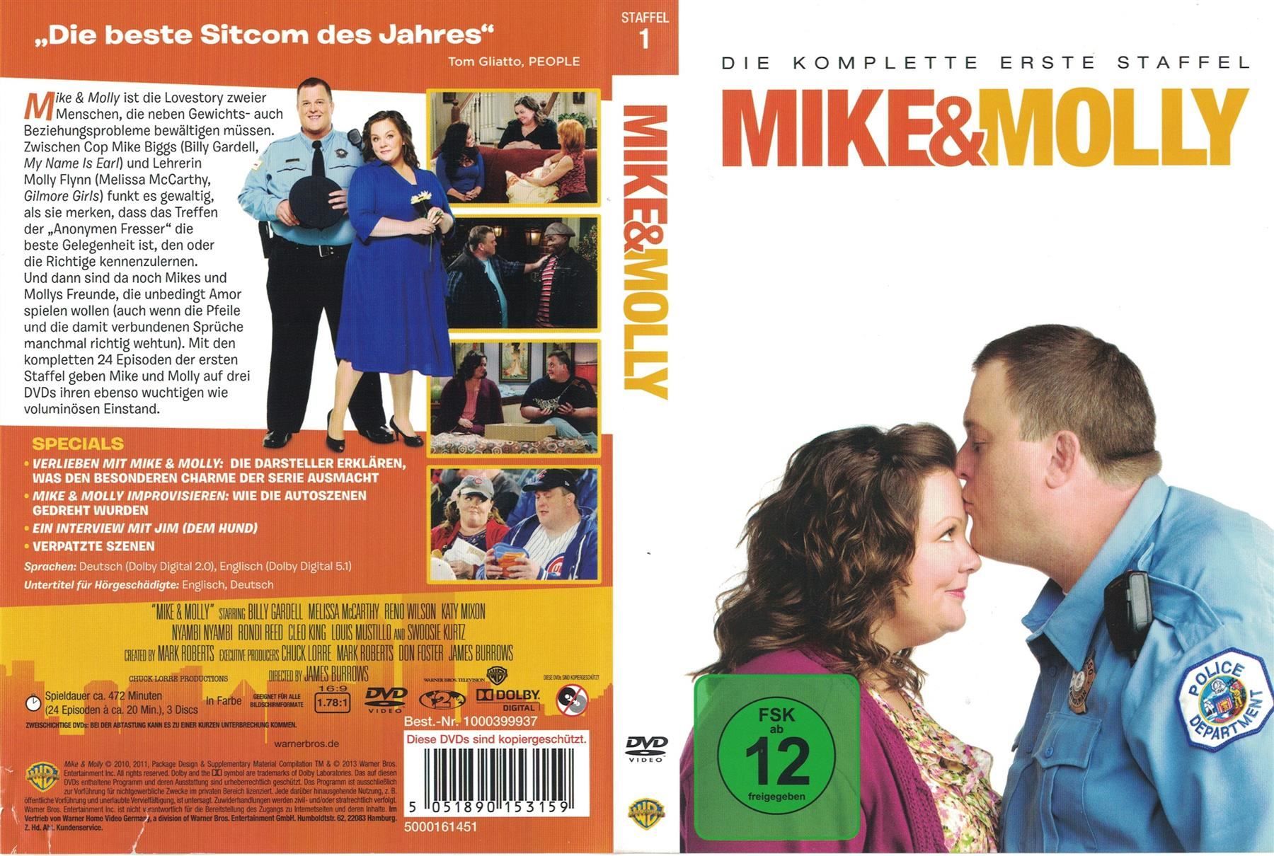 Tutti i DVDs: Mike & Molly - Staffel 1 – Usato da Wolfhausen venduto da uchuva26