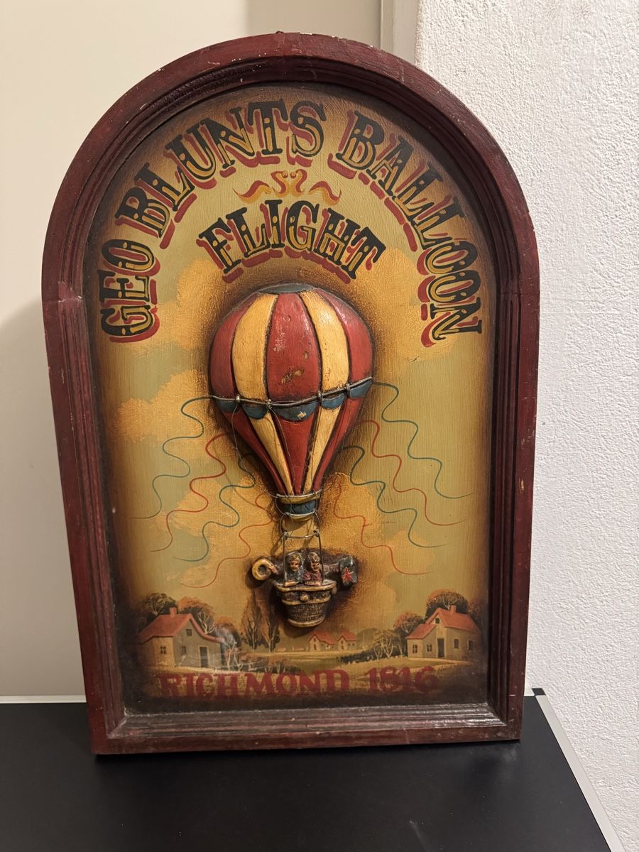 Insegne: Pubschild Ballonfahrt – Usato da Lenzburg venduto da Meister_k