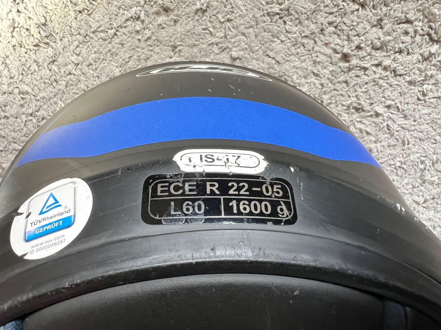 HJC Caschi & visiere: Motorrad Helm HJC - IS17 - L60 – Usato da Walzenhausen venduto da hal_9928 6