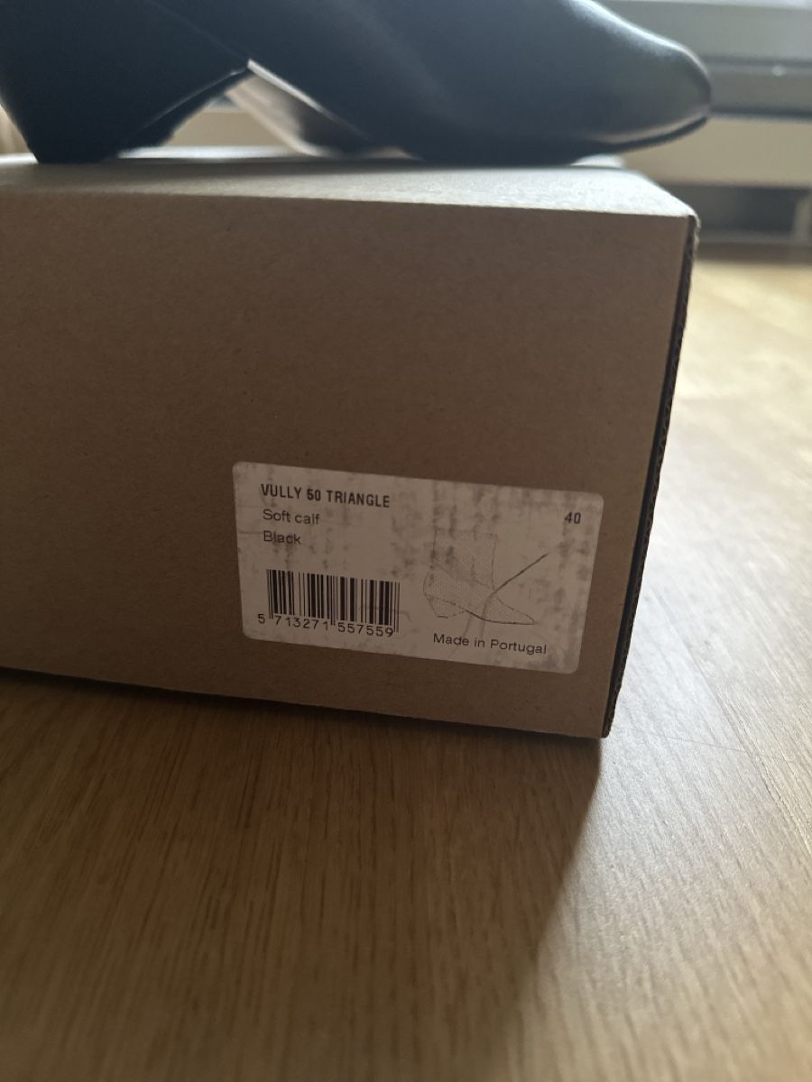 Copenhagen Scarpe da donna: Anonymous Copenhagen Vully Triangle schwarz, Gr. 40, NEU – Nuovo e nell'imballaggio originale da Bern venduto da kn3chtin 1