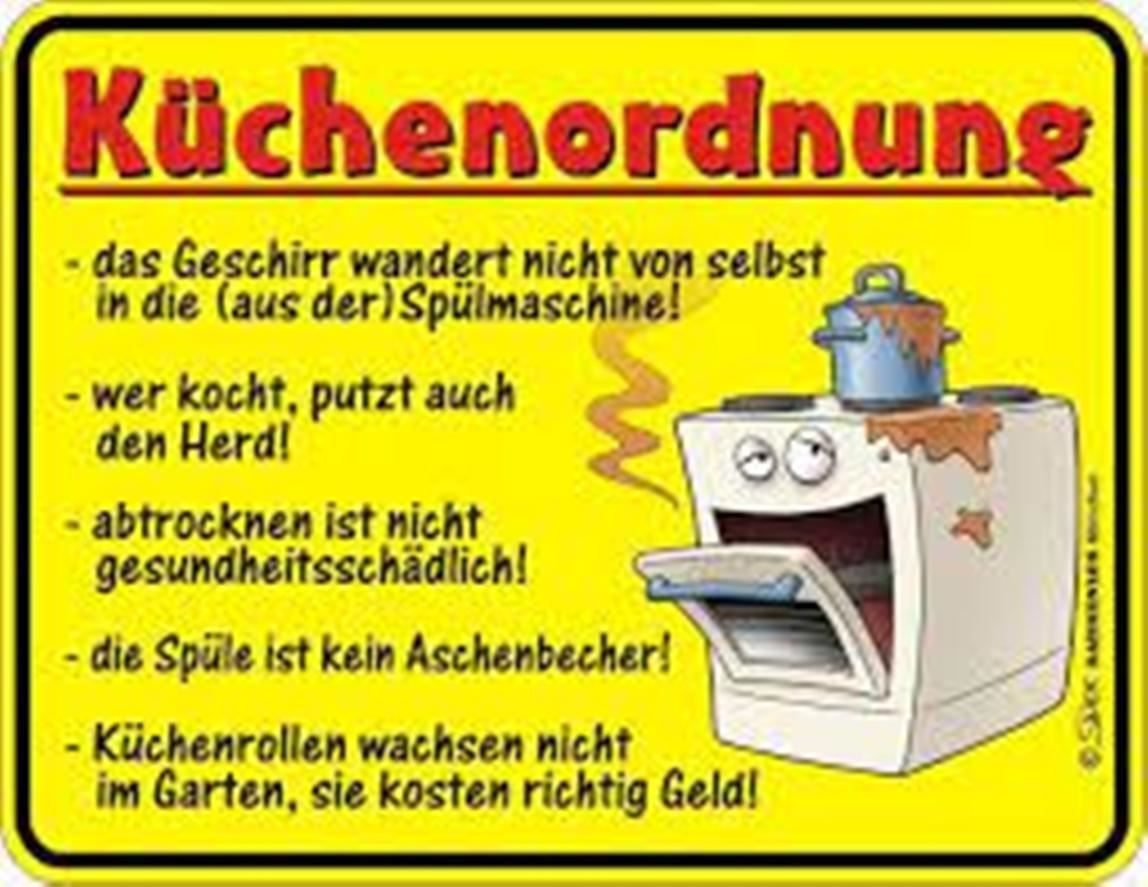 Insegne: Fun Schild - KÜCHENORDNUNG – Nuovo (secondo la descrizione) da Rupperswil venduto da big-one-sale
