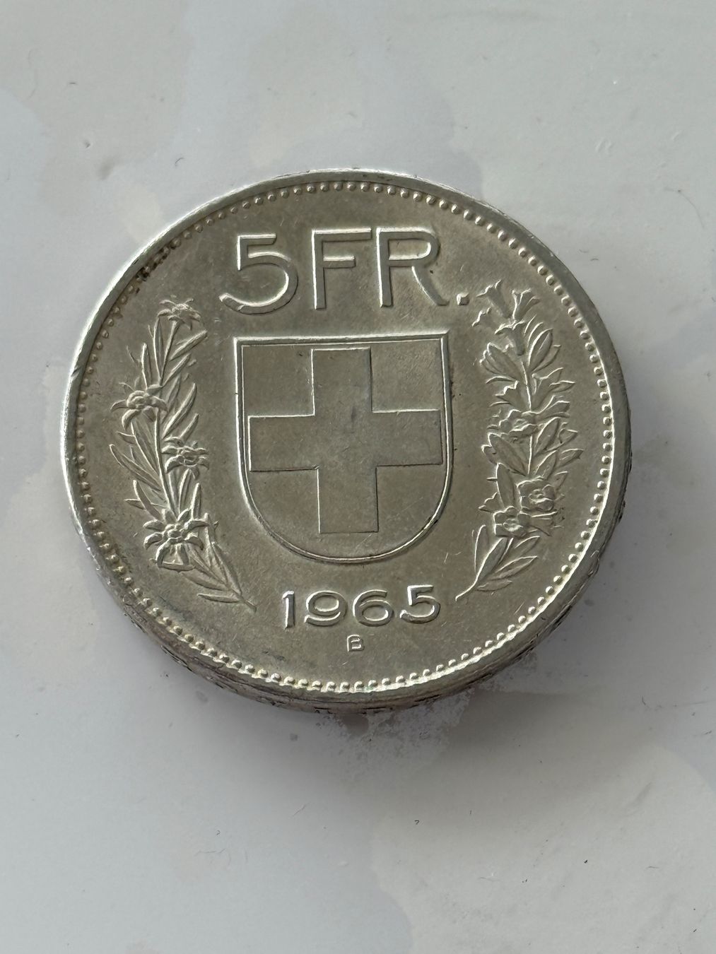 Tutti le monete: 5 Franken 1965  Silber – Usato da Wallisellen venduto da SWISS_SILVER1