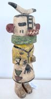 alte Kachina Hopi Indianer Figur Höhe 25 cm