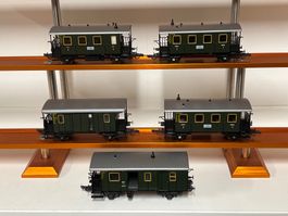 Roco Wagenset zu Glaskasten DB H0 DC