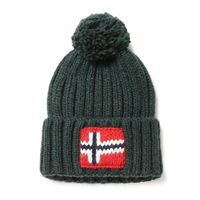 Napapijri Wintermütze Kappe dunkelgrün, warm für den Winter!
