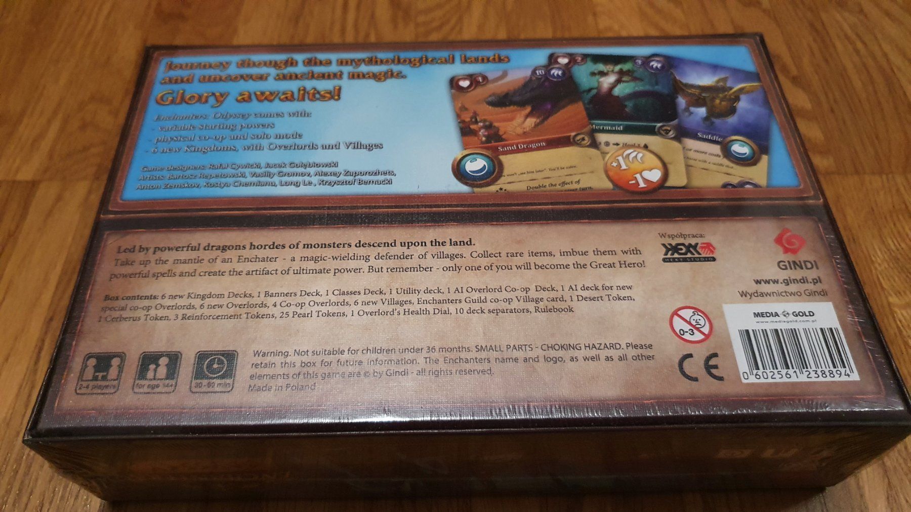 Giochi: Enchanters Overlords + Ext. Odyssey - Kickstarter Edition – Nuovo (secondo la descrizione) da Puidoux venduto da Svreber 8