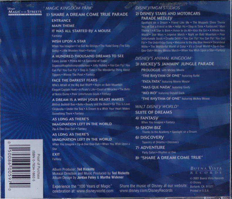CDs: Magic In The Streets - Parade Memories – Gebraucht aus Luzern von CONTENTI 2