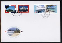 2016, FDC, Gemeinschaftsau CH-Dom. Republik (Nr.1616/17), E6