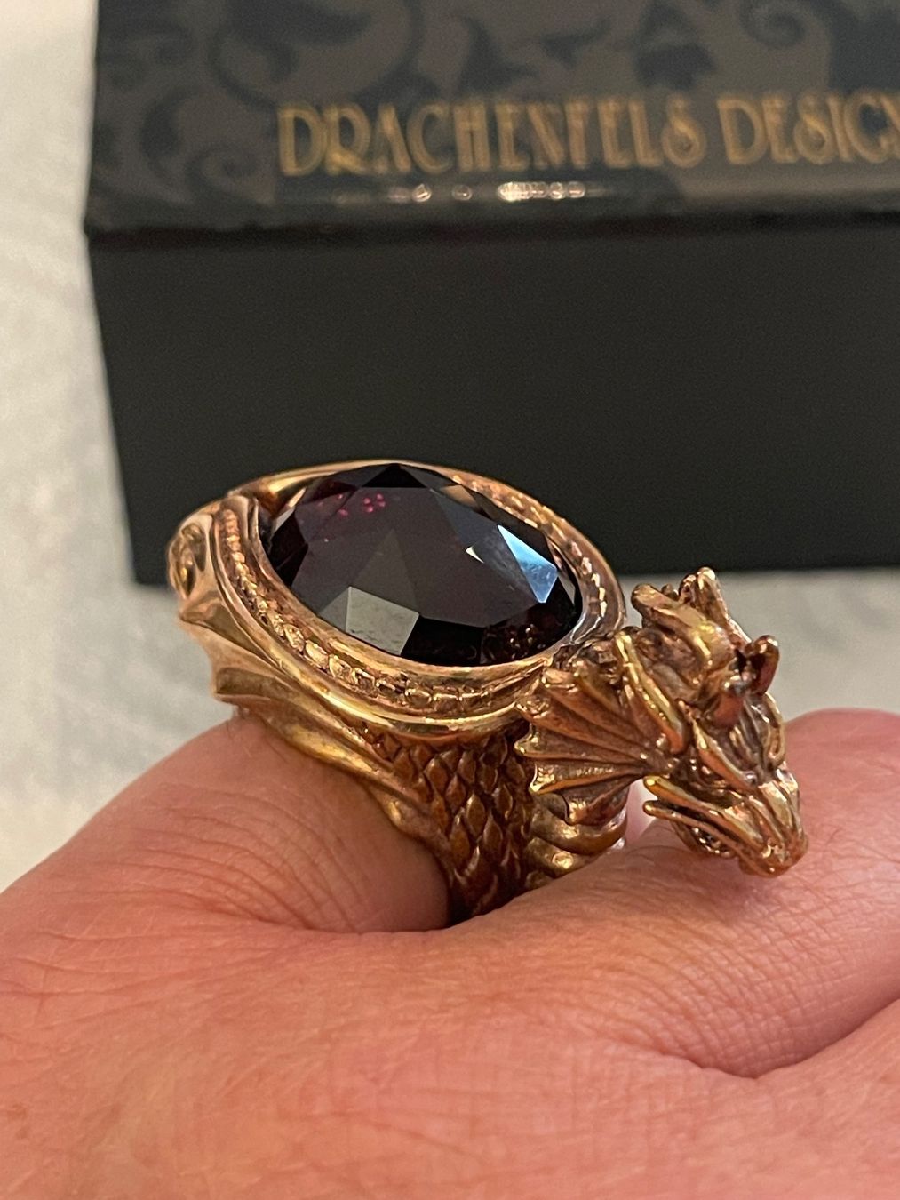 Anelli: Drachenfels Fingerring – Nuovo e nell'imballaggio originale da Rotkreuz venduto da Datoro 4