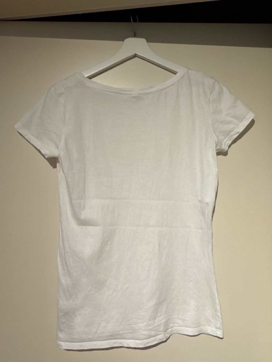 T-shirt: Weisses Shirt mit Sommerlichem Print – Usato da Zürich venduto da AnnaSaskia 2