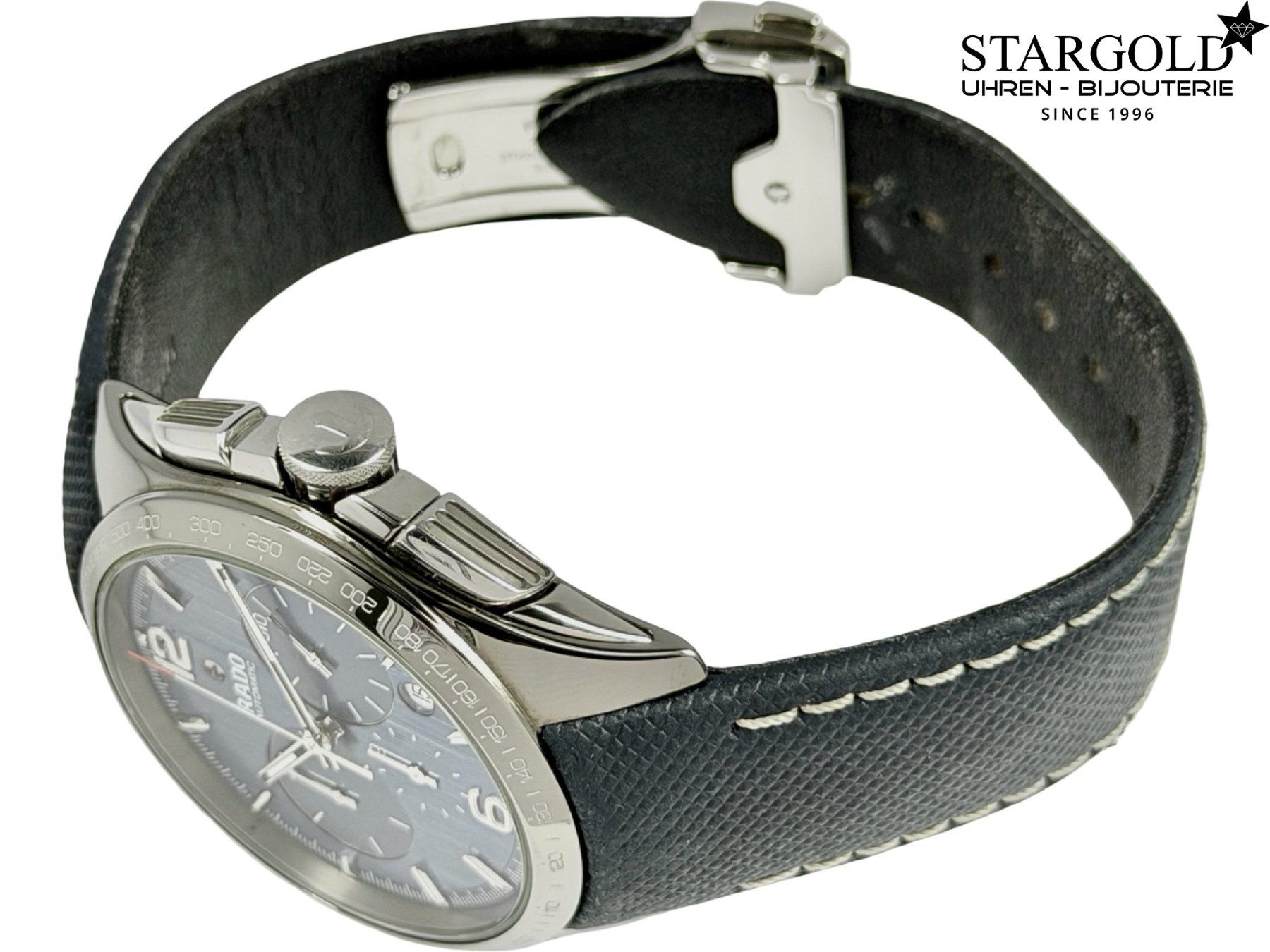 Rado Montres: Rado HyperChrome Chronograph - 650.0120.3 – D'occasion à Zürich par Stargold-Uhren 7