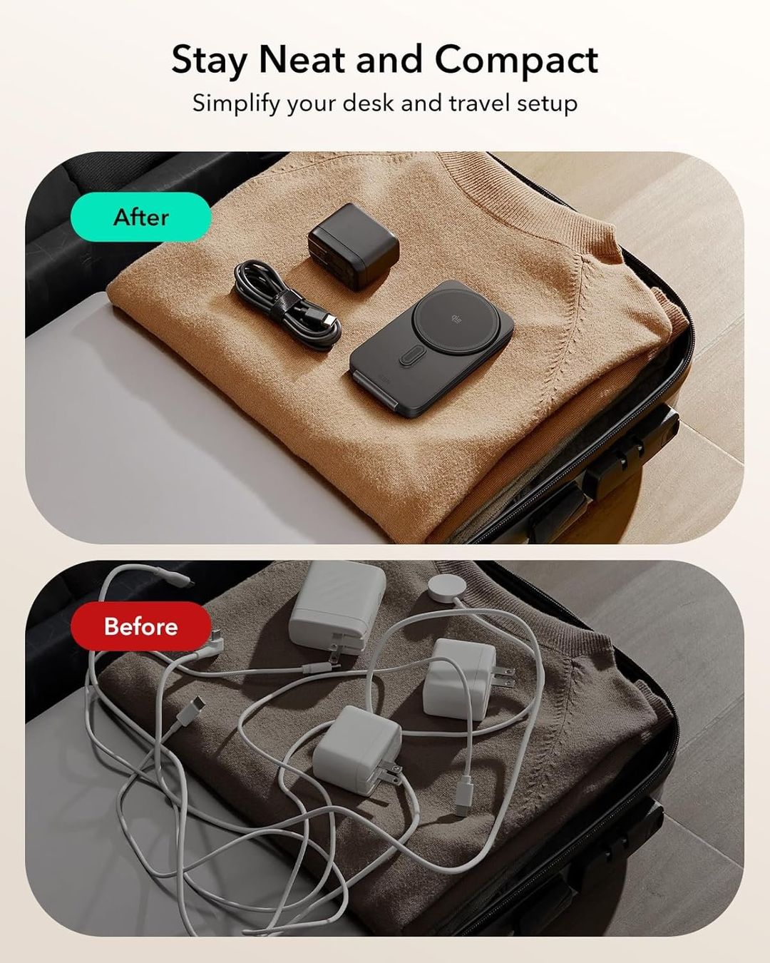Caricabatterie: 3in1 MagSafe Ladestation 25W Apple Watch – Nuovo e nell'imballaggio originale da Suhr venduto da SchnapperCH 5