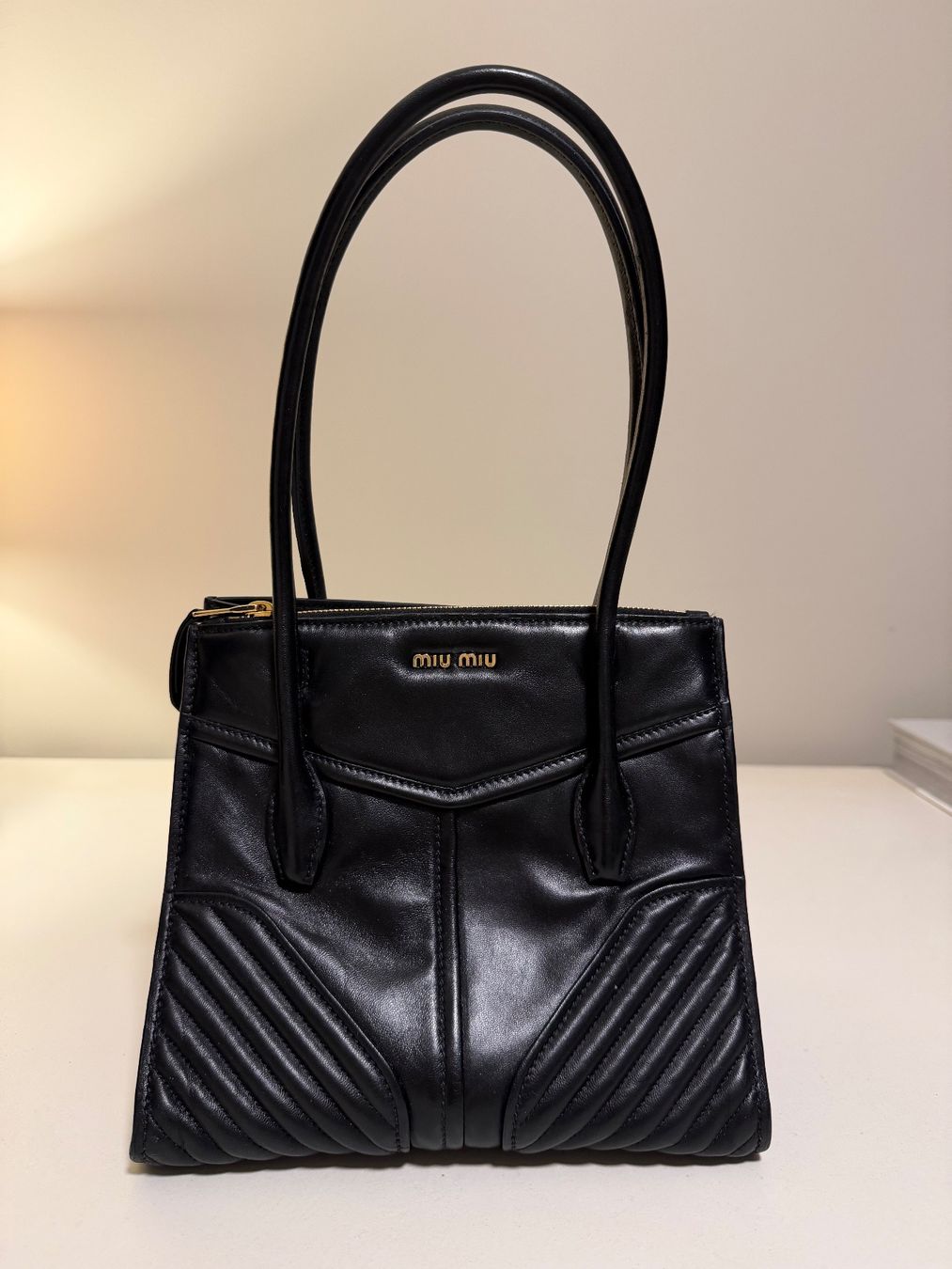 Miu Miu Borse da donna: Miu Miu Biker Nappa Leather Bag – Usato da Birr venduto da WalkyriaM