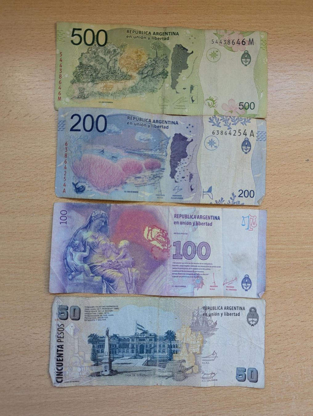 Banconote: Argentina banknotes,delivery end June – Usato da Porrentruy venduto da jmbechir 1