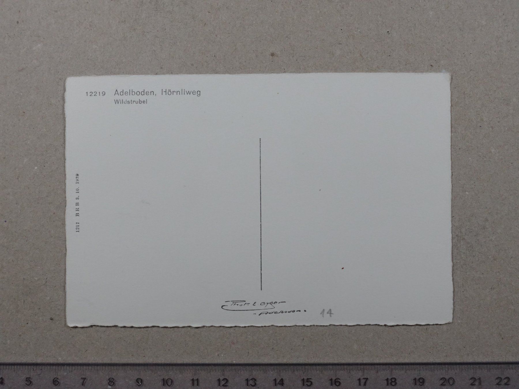 Cartes postales: Adelboden, Wildstrubel – D'occasion à Lenzburg par fh1 1