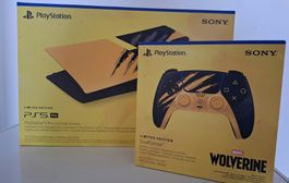 PS5 Pro Faceplate + DualSense – Wolverine Limited Edition 