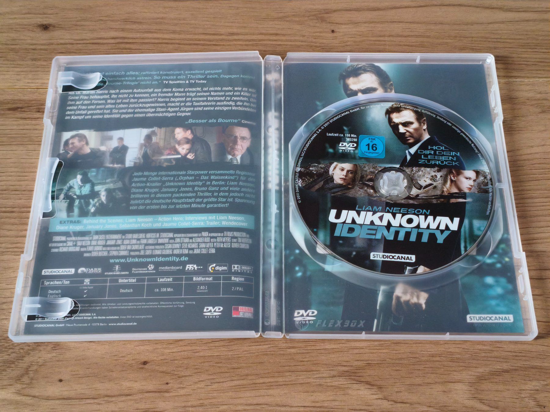 Tutti i DVDs: Unknown Identity – (DVD/2011) mit Liam Neeson – Usato da Schaffhausen venduto da philscardstore 3