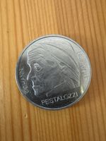 Pièce 5 Francs Suisse 1977 Johann Heinrich Pestalozzi