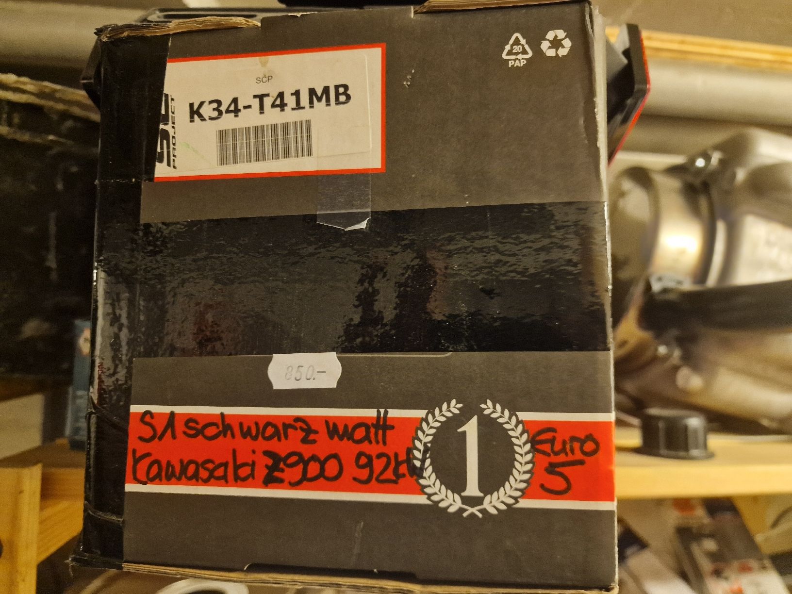 Kawasaki Sistemi di scarico: SC Project S1 black slip-on Z900 2024 – Usato da Stäfa venduto da Hummeli2000 2