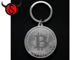 Schlüsselanhänger - Bitcoin Münze