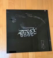 Schwarzes Glasbild 50x50cm, Top Zustand!