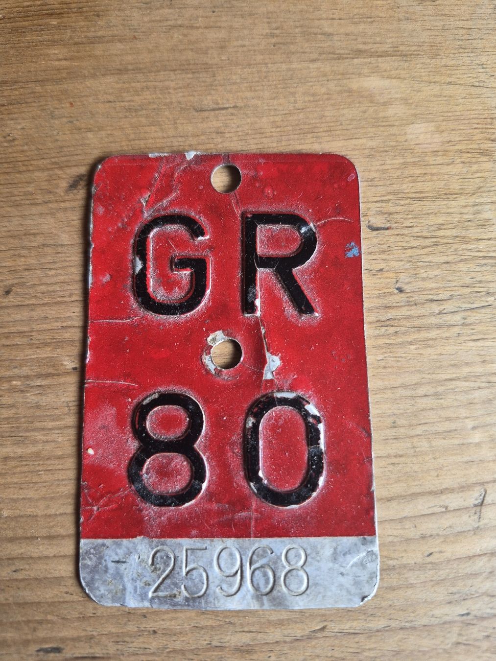 Ersatzteile: Velo Nummer GR 80 – Gebraucht aus Almens von ma69