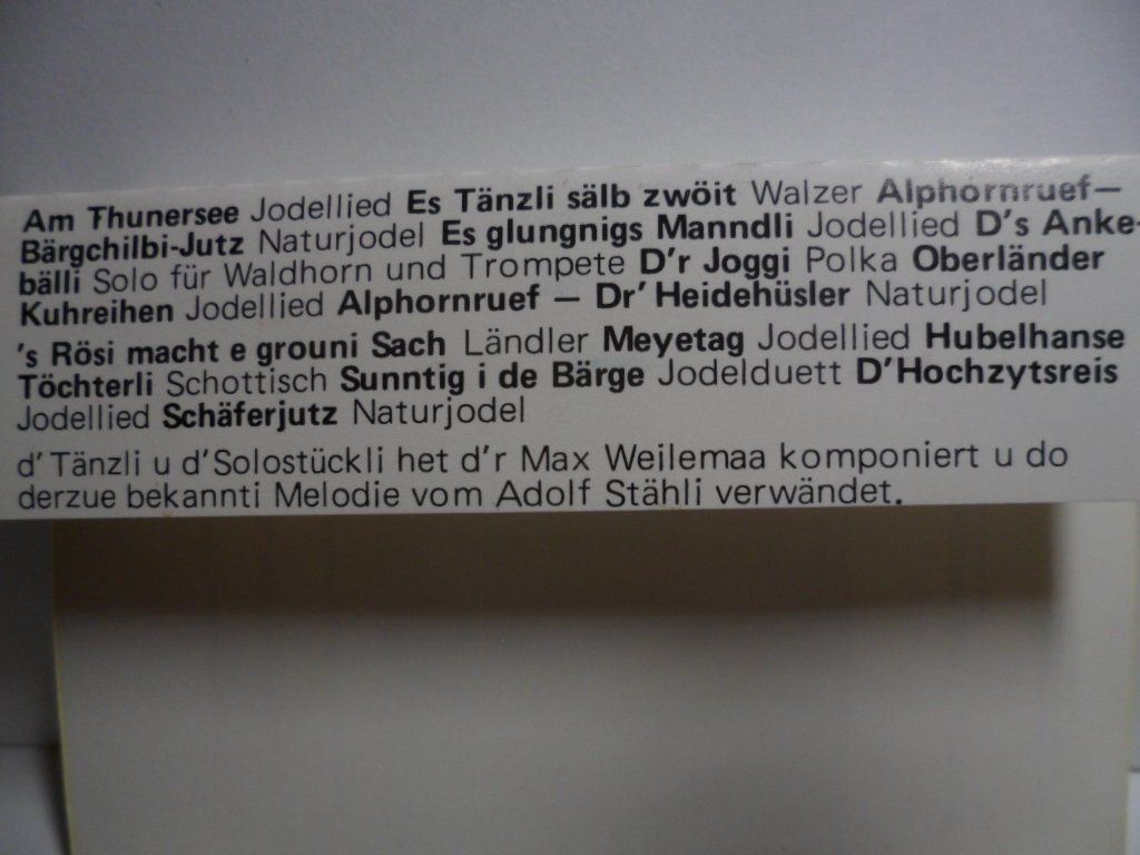Kompaktkassetten: JODLERGRUESS US EM OBERLAND – Gebraucht aus Langnau i. E. von gf2_29jt 1
