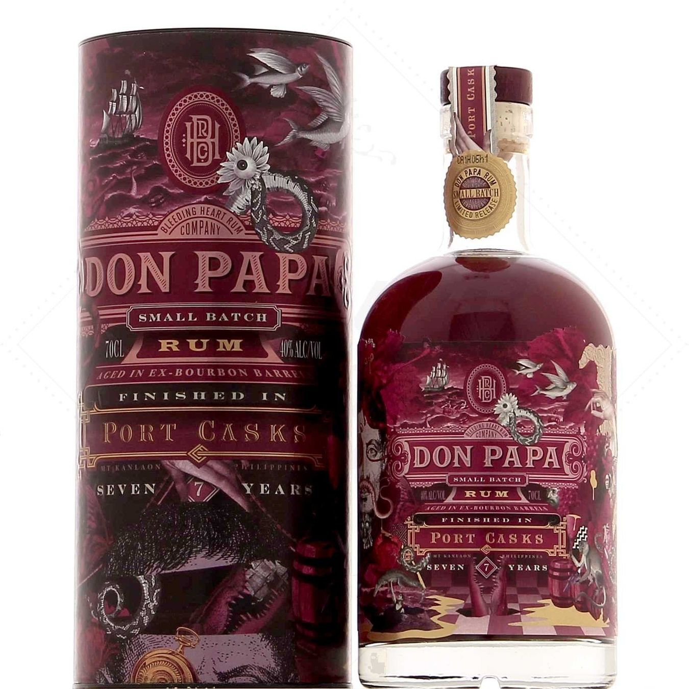 Don Papa Bevande alcoliche: Don papa Port cask – Nuovo e nell'imballaggio originale da Le Locle venduto da drinkshop