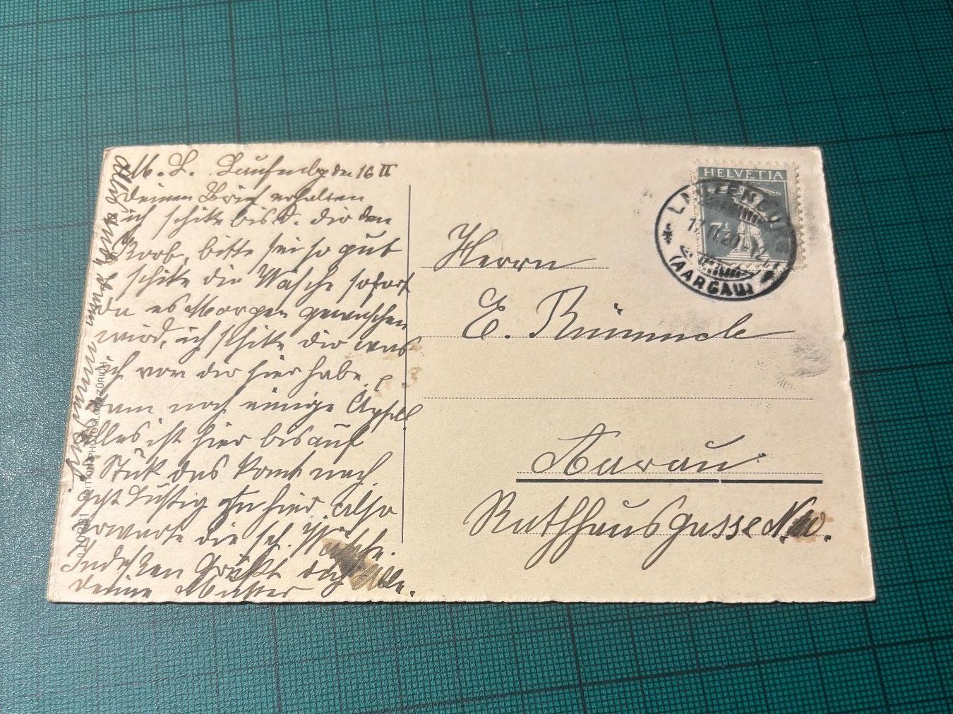 Cartoline postali: AK Alt-Laufenburg 1920. – Usato da Utzenstorf venduto da Rose0303 2