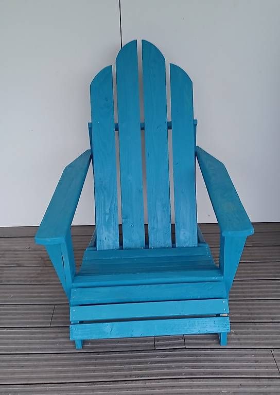 Poltrone: Adirondack fauteuil neuf couleur bleu Océan – Usato da Cointrin venduto da ambcla 1