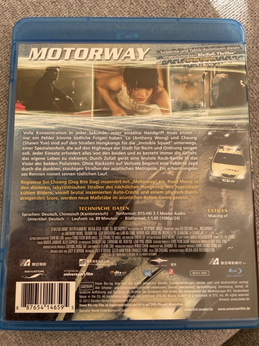 Tous les DVDs: Motorway – D'occasion à Moosseedorf par Mojash3 1