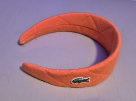 Serre-tête Lacoste orange - Comme neuf - taille enfant