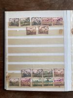 kleines album schweiz mit ein paar ausländer briefmarken