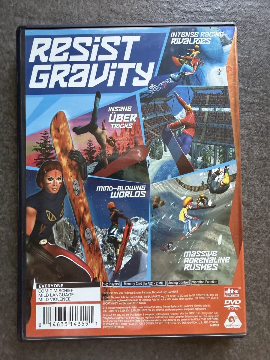 Sony Giochi: SSX Tricky PS 2 NTSC – Usato da Zürich venduto da cENS0R 1