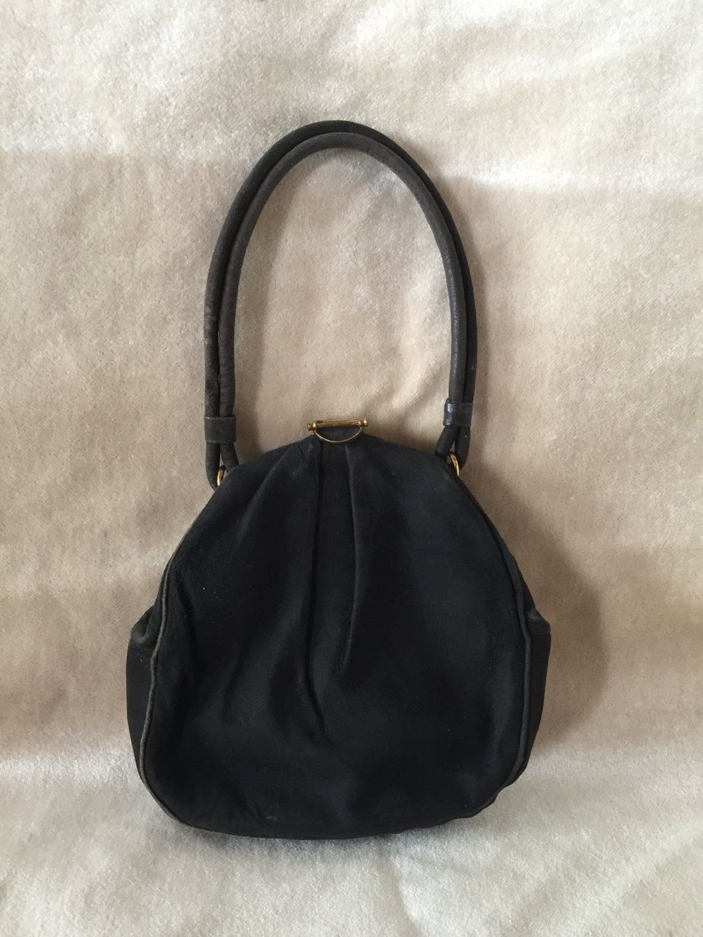 Borse da donna: Vintage Kleine Leder Handtasche – Usato da Schaffhausen venduto da vintageville 4