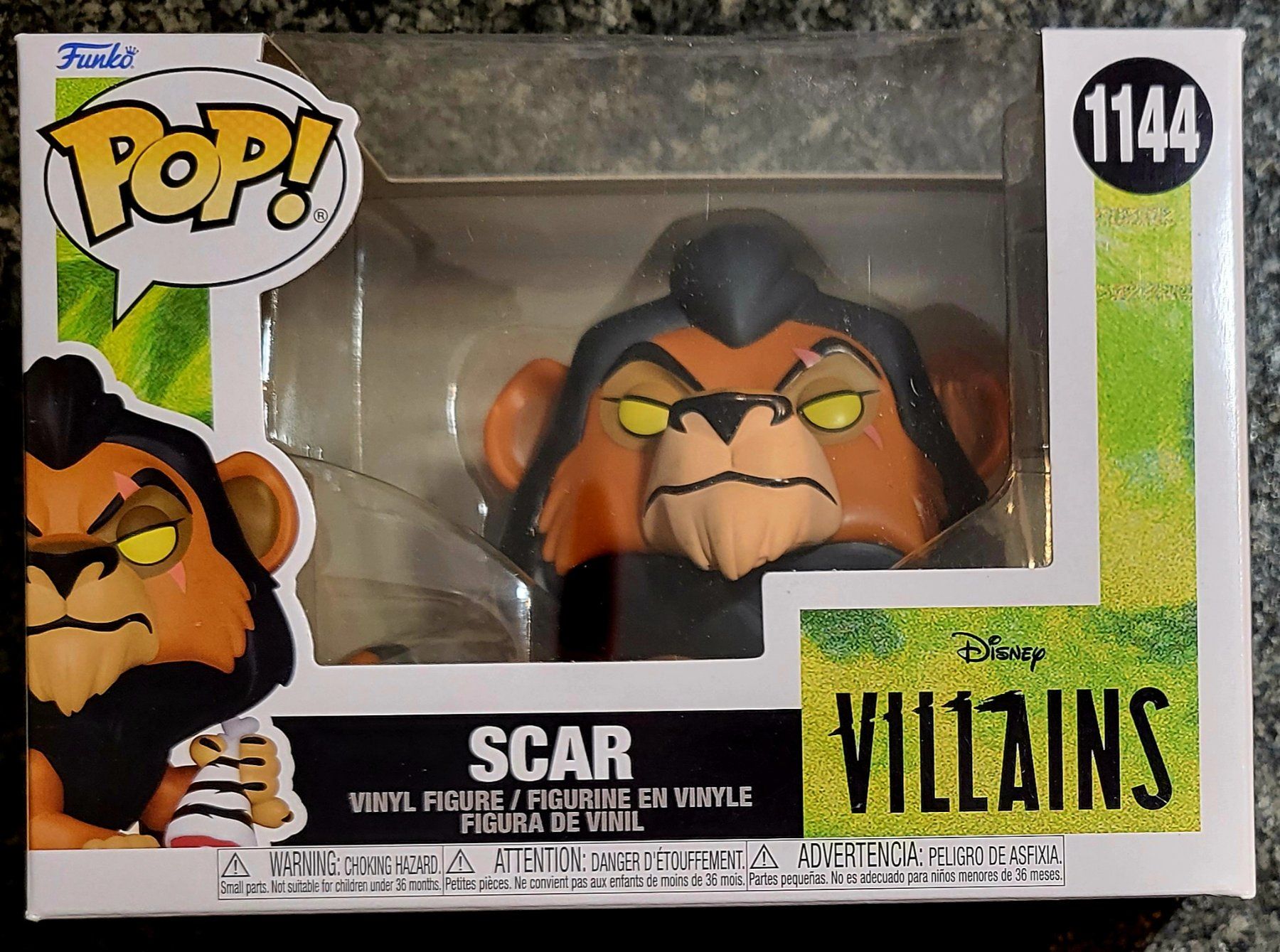 Funko Statuette: Funko Pop Disney  Le Roi Lion  Scar – Nuovo e nell'imballaggio originale da Montet (Glâne) venduto da KOADA