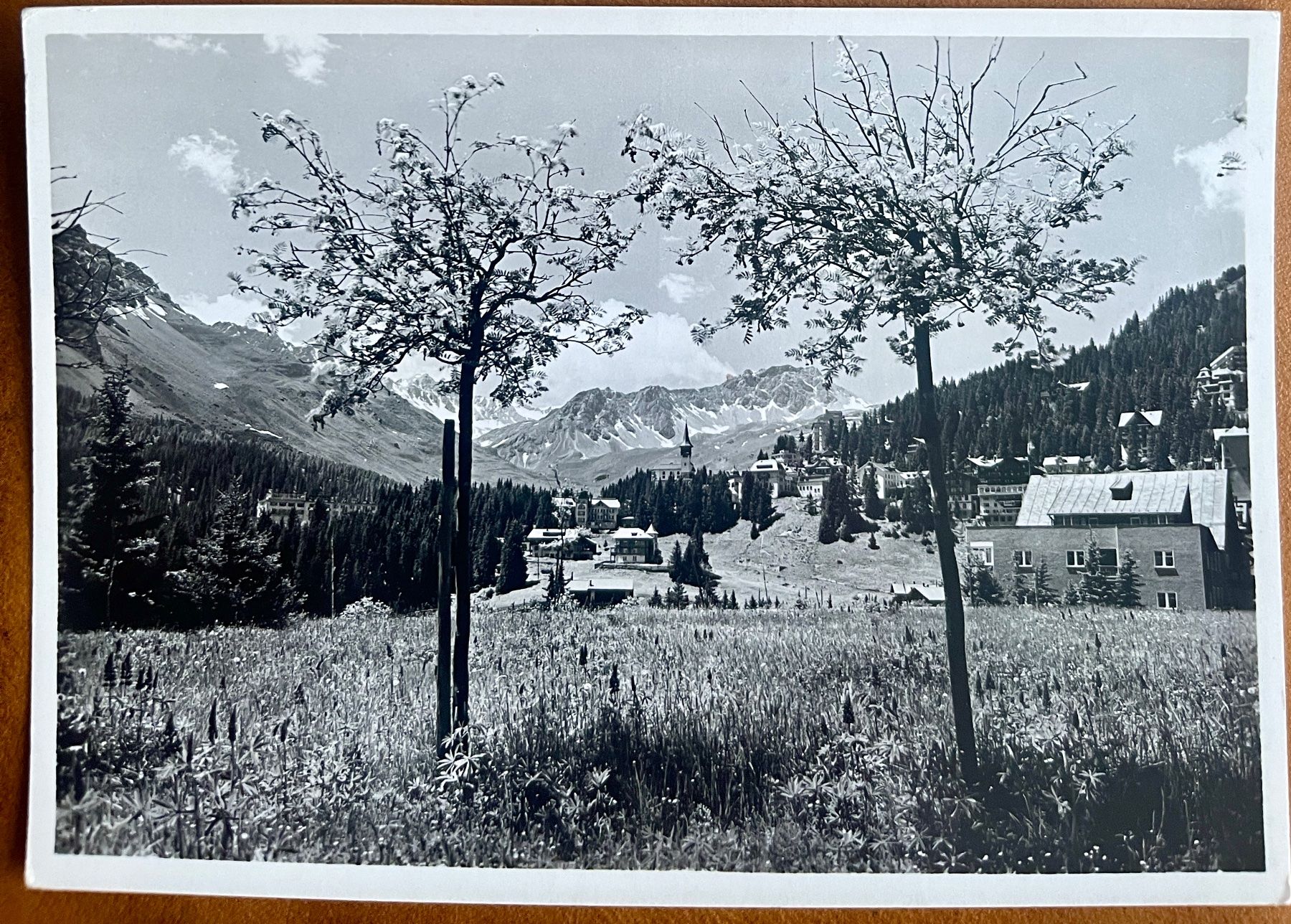 Cartoline postali: AK:  AROSA - 1956 – Usato da Lutry venduto da Ediego