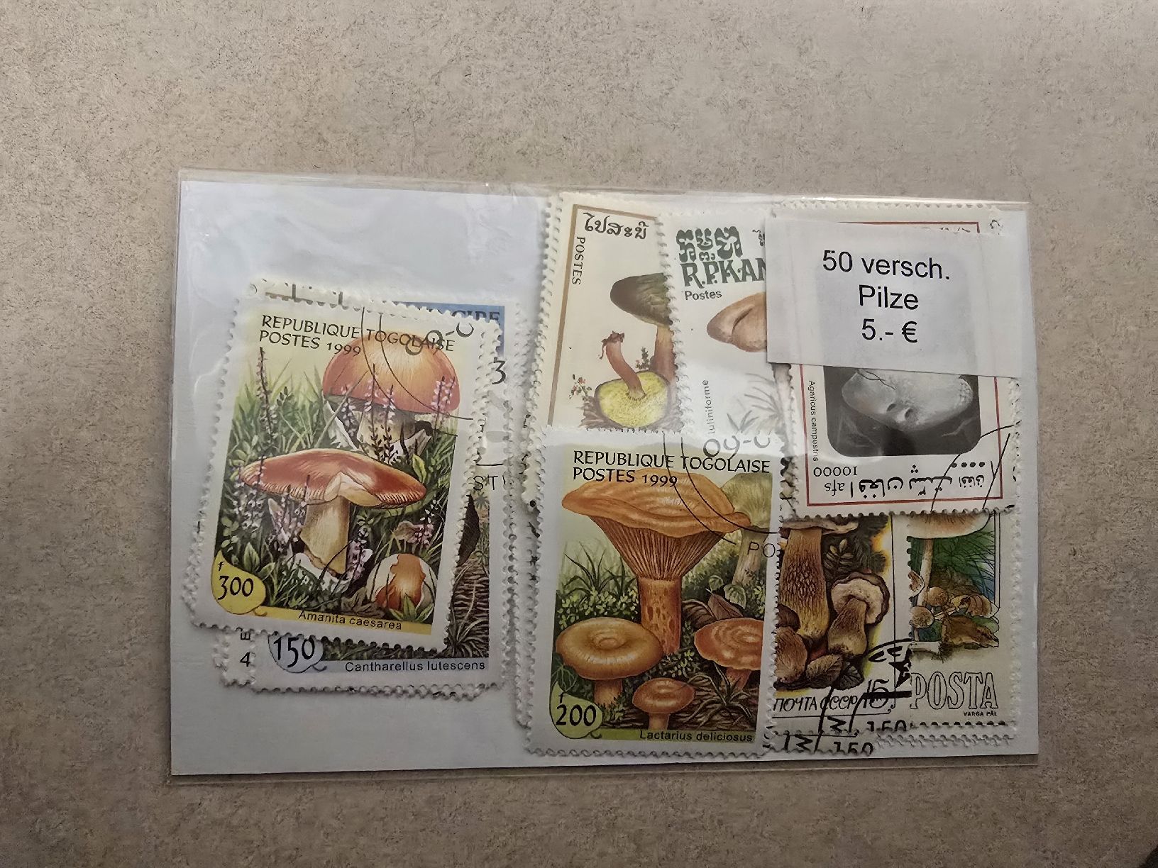 Alle Briefmarken: Briefmarken: 50 verschiedene Pilze – Neu (gemäss Beschreibung) aus Uznach von Ardi012