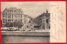 GENÈVE RUE DE LA CORRATERIE 1901
