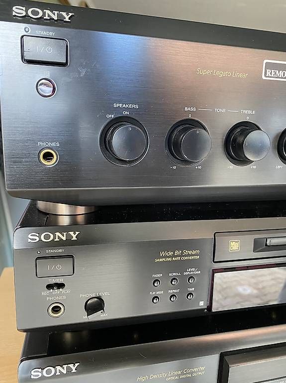 Minidisques: Sony Hifi, Verstärker, Mini-Disc, CD player – D'occasion à Zürich par ricazh8 1
