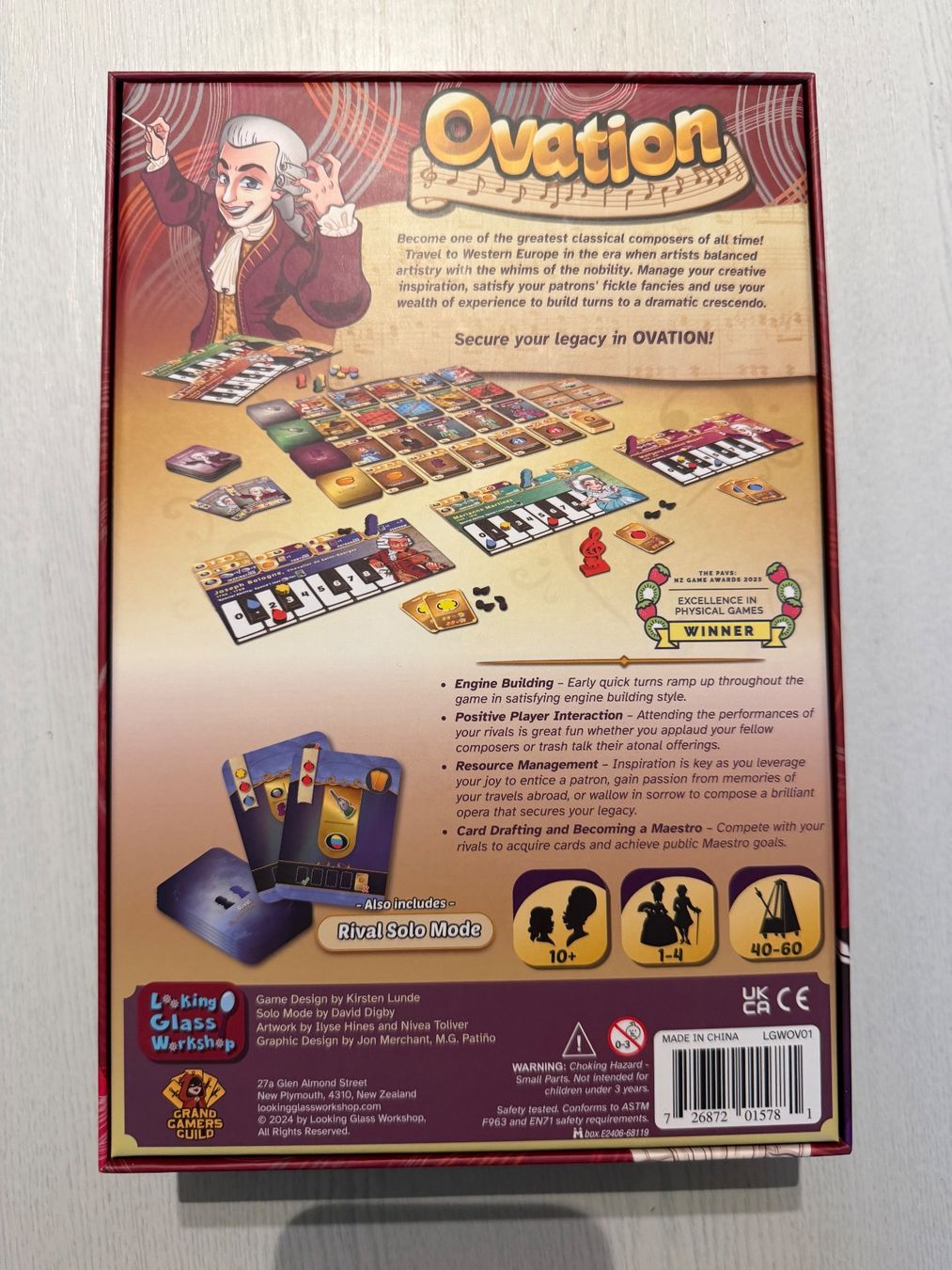 Spiele: Ovation - Englisch – Gebraucht aus Seuzach von Pascal44060 1