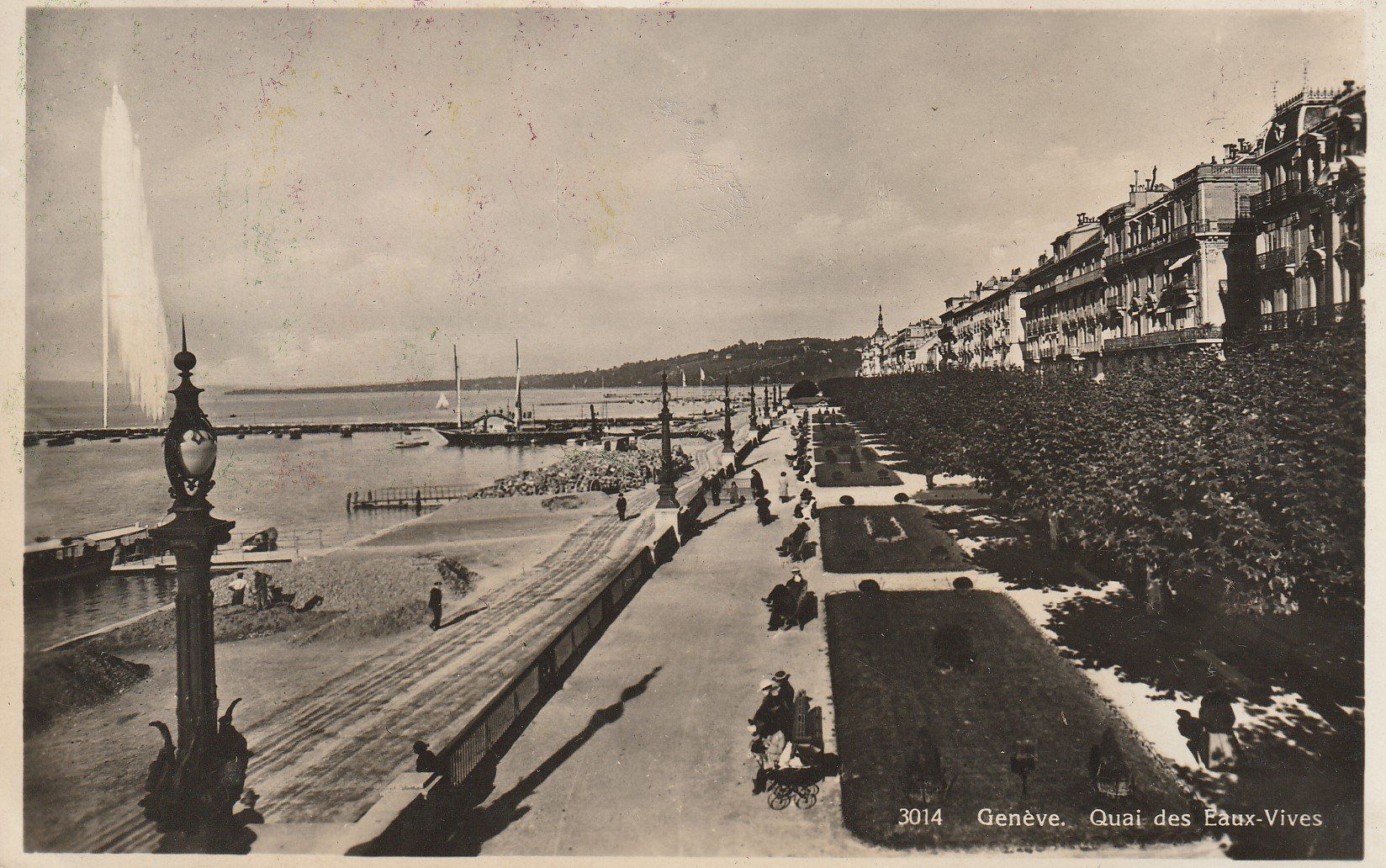 Cartoline postali: AK Genève gel. 26.10.1929 – Usato da Fribourg venduto da schnalla92