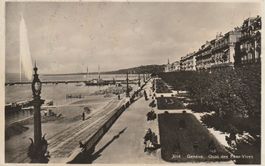 AK Genève gel. 26.10.1929