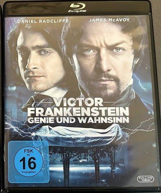 Tutti i DVDs: Victor Frankenstein Blu-ray Disc Top Zustand – Usato da Beringen venduto da Mantafisch1
